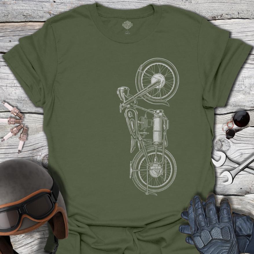 Vintage Retro Motorcycle