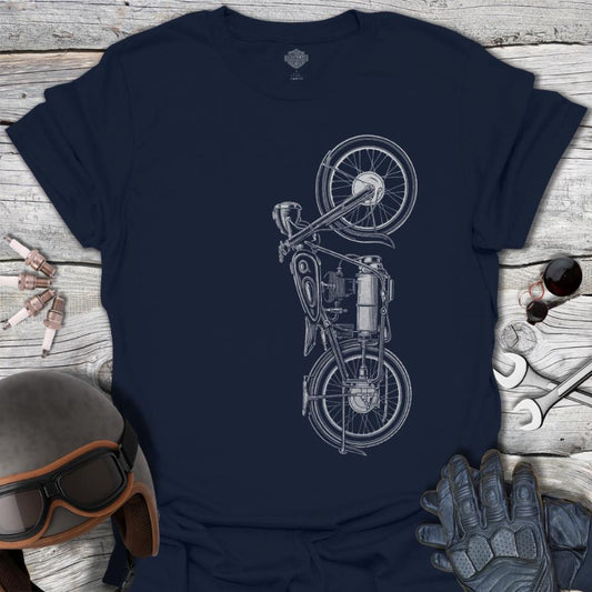 Vintage Retro Motorcycle