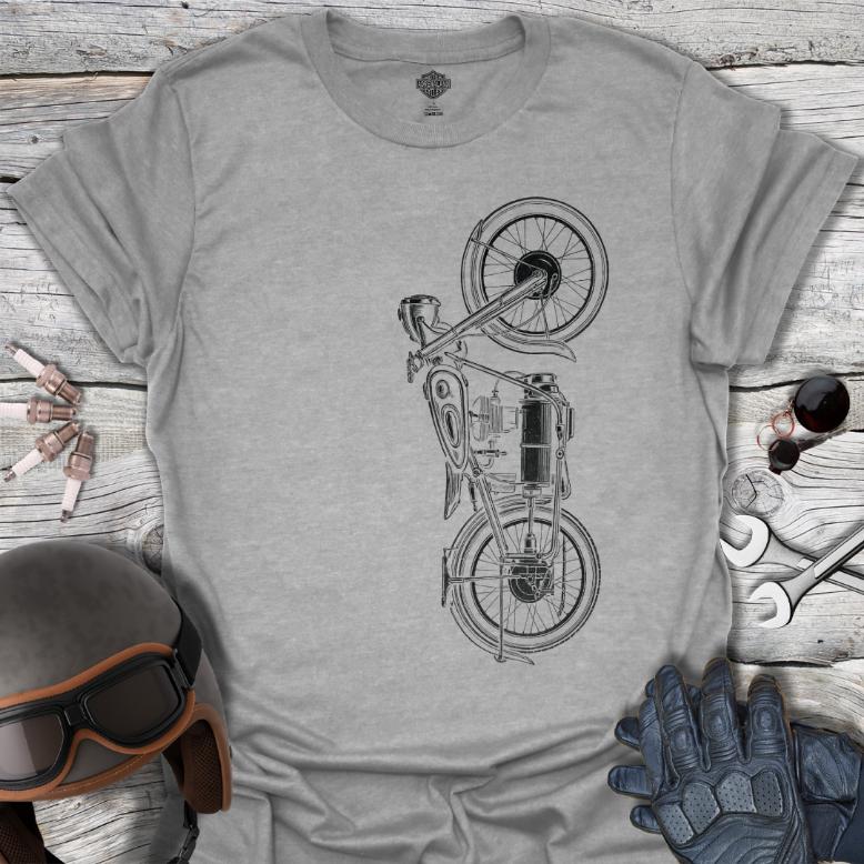 Vintage Retro Motorcycle