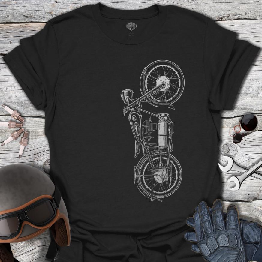 Vintage Retro Motorcycle