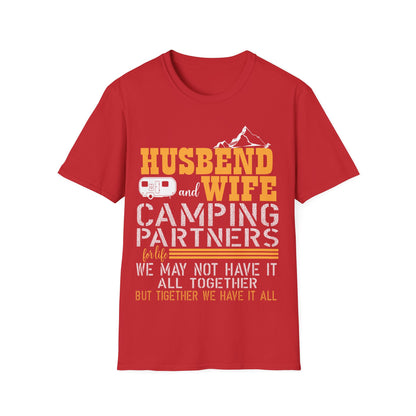 Happy Camping Couple